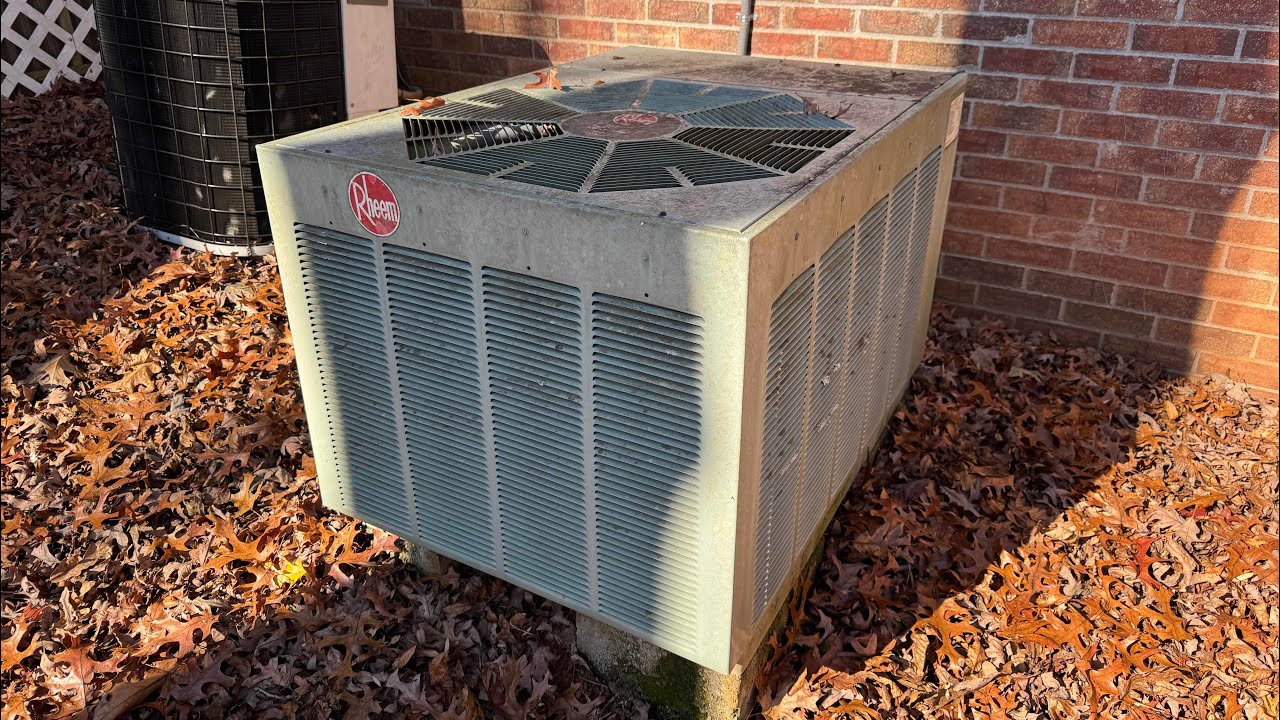 2001 Rheem Classic Heat Pump - Startup, Shutdown, & Full Defrost Cycle