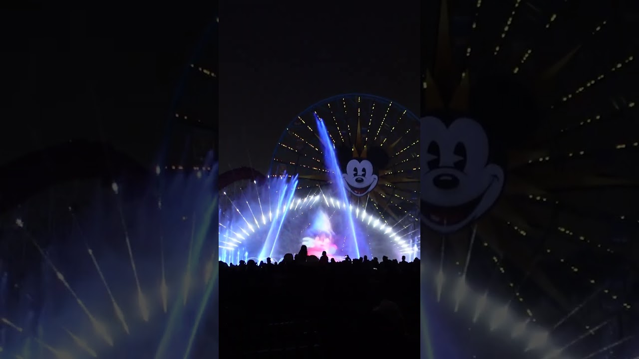 World Of Color Show | Best of Disneyland #shorts