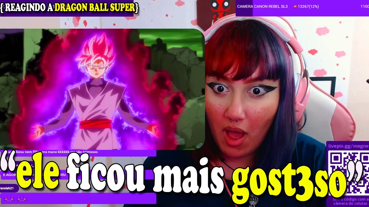 MAGNERA VENDO GOKU BLACK ROSE PELA PRIMEIRA VEZ(parte 2)