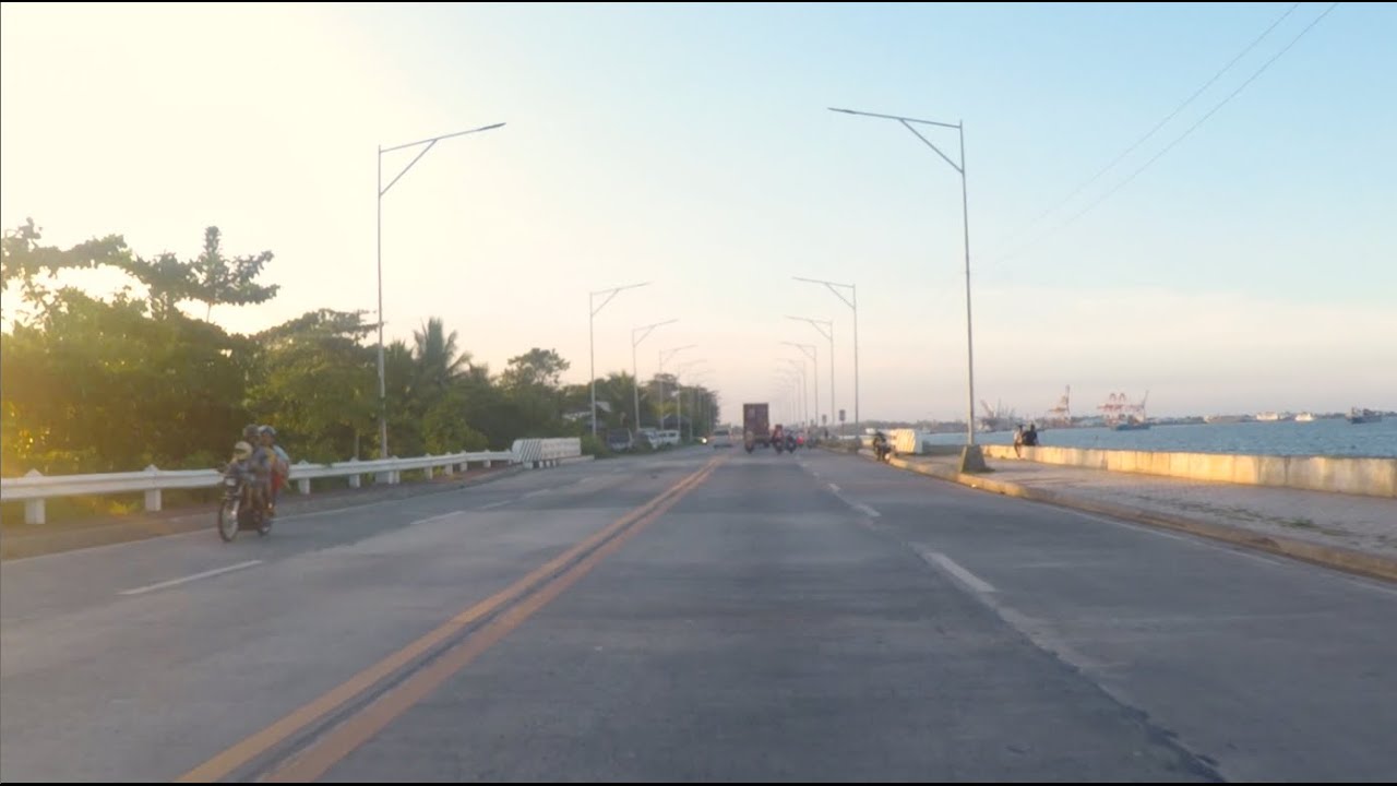Golden Sunset Drive Around Cagayan de Oro 🌅🚗 | Coastal Road & Barangays