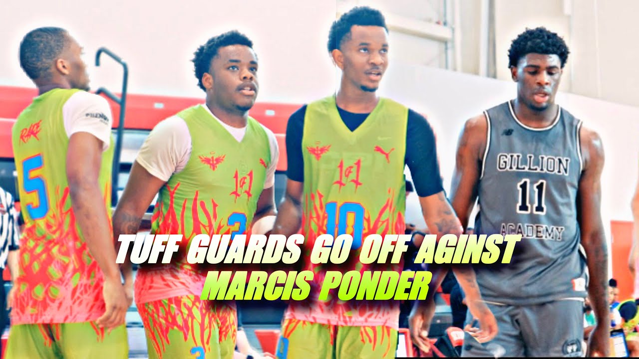 TUFF GUARDS GO OFF AGINST MARCIS PONDER!! THE NEXT SHAQ? 1 OF 1 ACADEMY VS GILLION ACADEMY