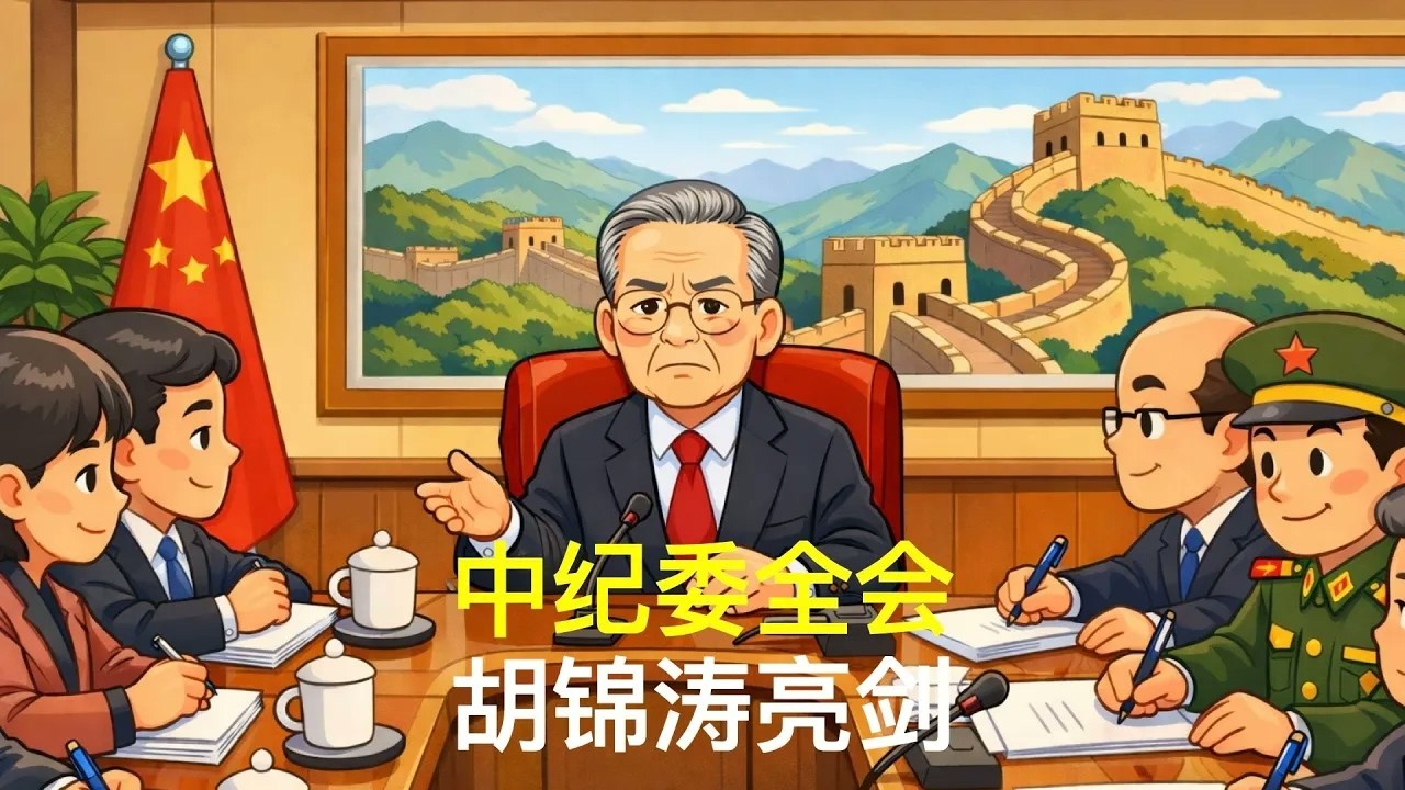 中纪委全会，胡锦涛亮剑｜温家宝｜汪洋｜胡春华｜张又侠｜刘源｜党中央决策议事协调机构