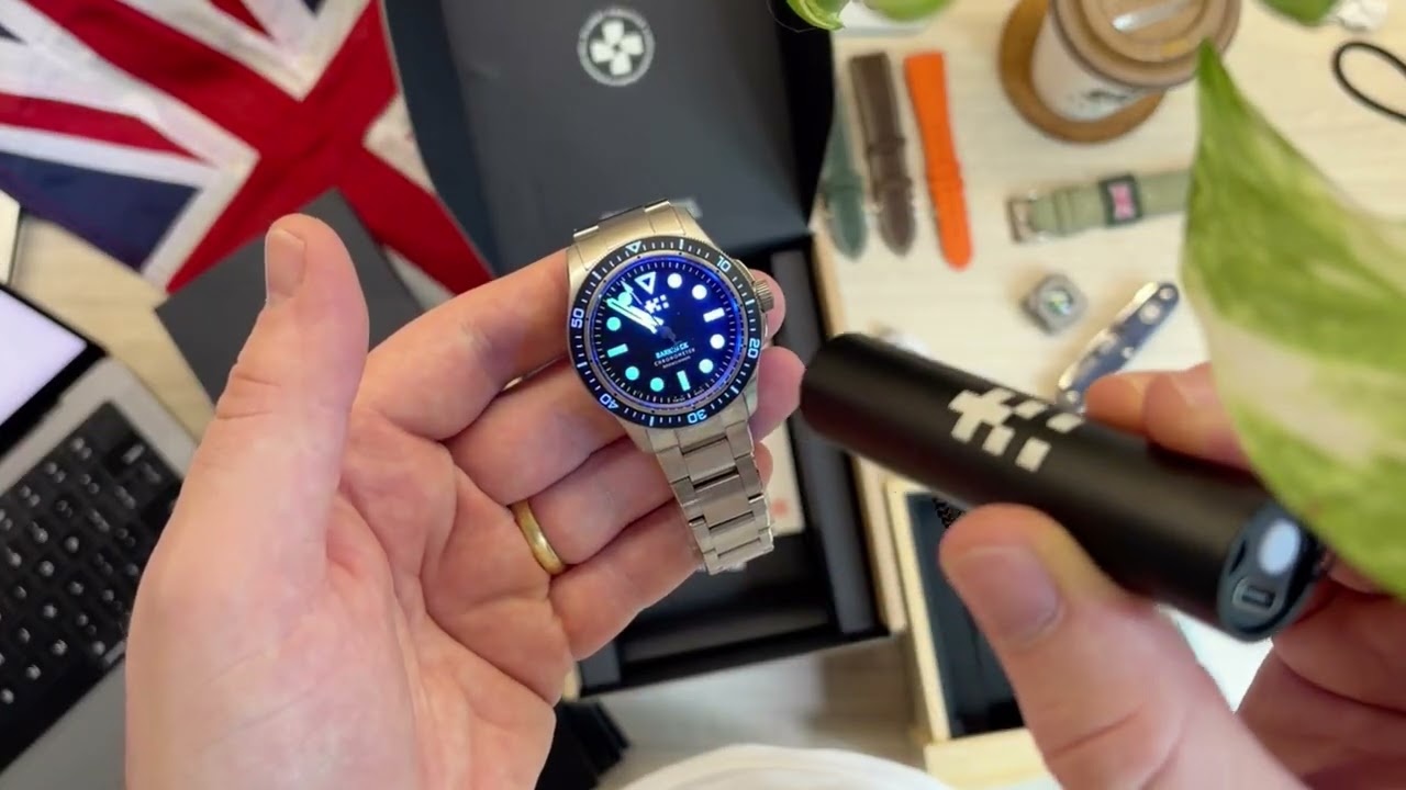 Christopher Ward x Bark & Jack Lumiere Green12 