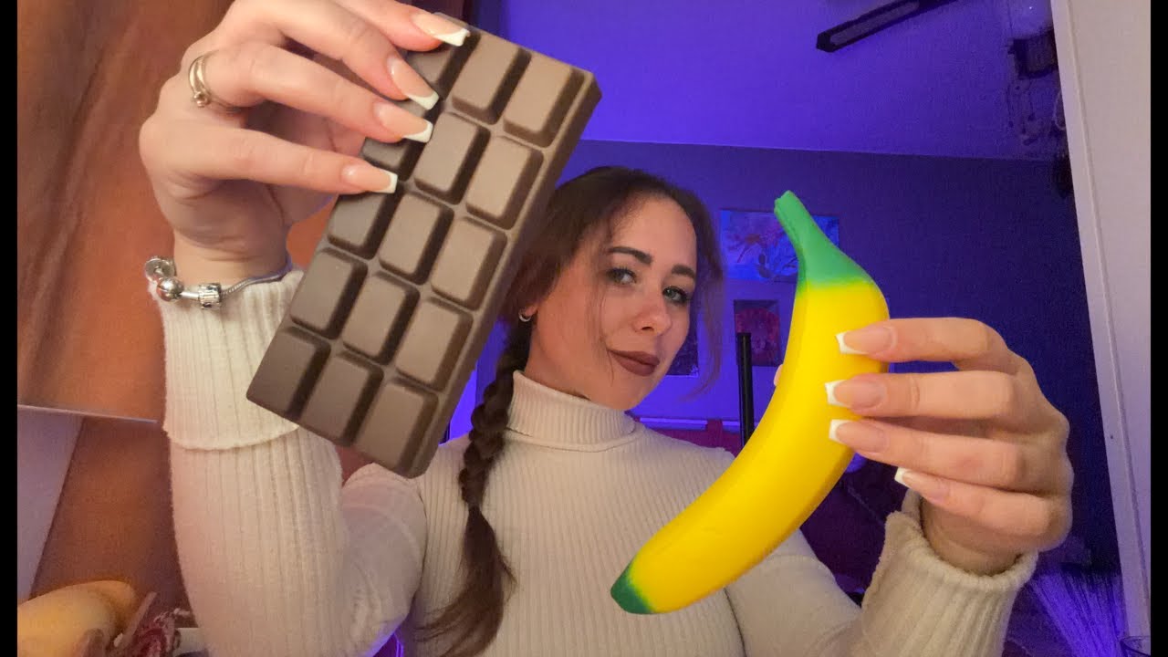 ASMR 🍌🍫
