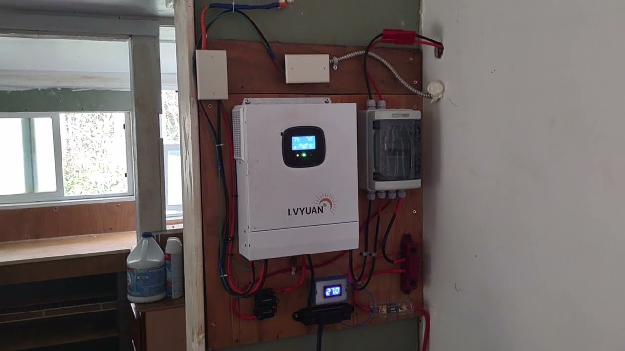 3000 Watt Hybrid Solar System for Artist Cabin