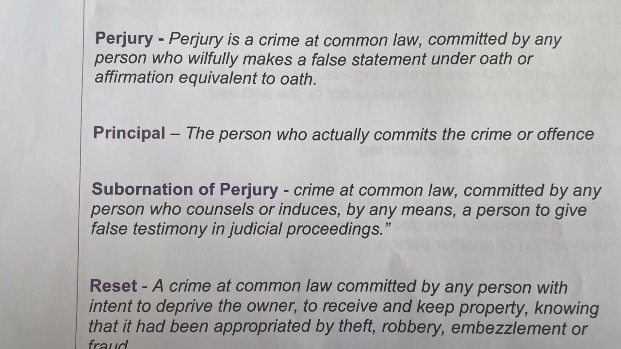 Module 1 definitions