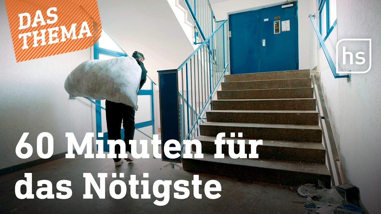 Babenhausen: Bewohner dürfen endlich in ihre Wohnungen... für eine Stunde | hessenschau DAS THEMA