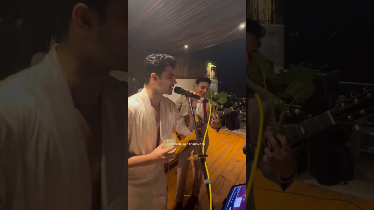 Tere Bina | ZAEDEN🤝🏻ANUV | #anuvjain #zaeden #wedding #live