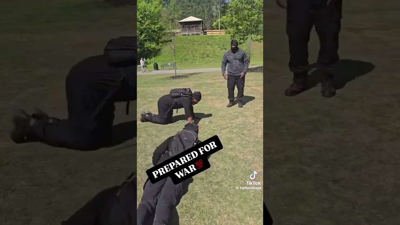 Black militia preparing for WAR‼️‼️ #subscribe #martialarts #foryou #selfdefense #news ##foryoupage