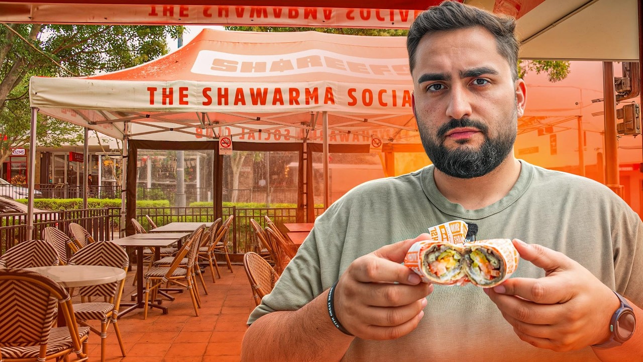 I Tried Sydneys TOP RATED Shawarma - Top rated — let’s test it (Part 2)
