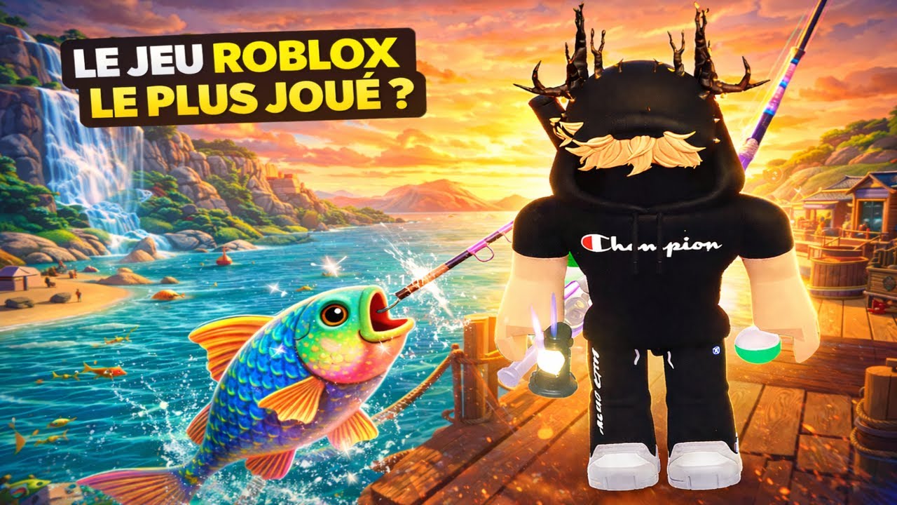 Je teste le jeu le plus joué du moment sur roblox (j'ai pas de chance)