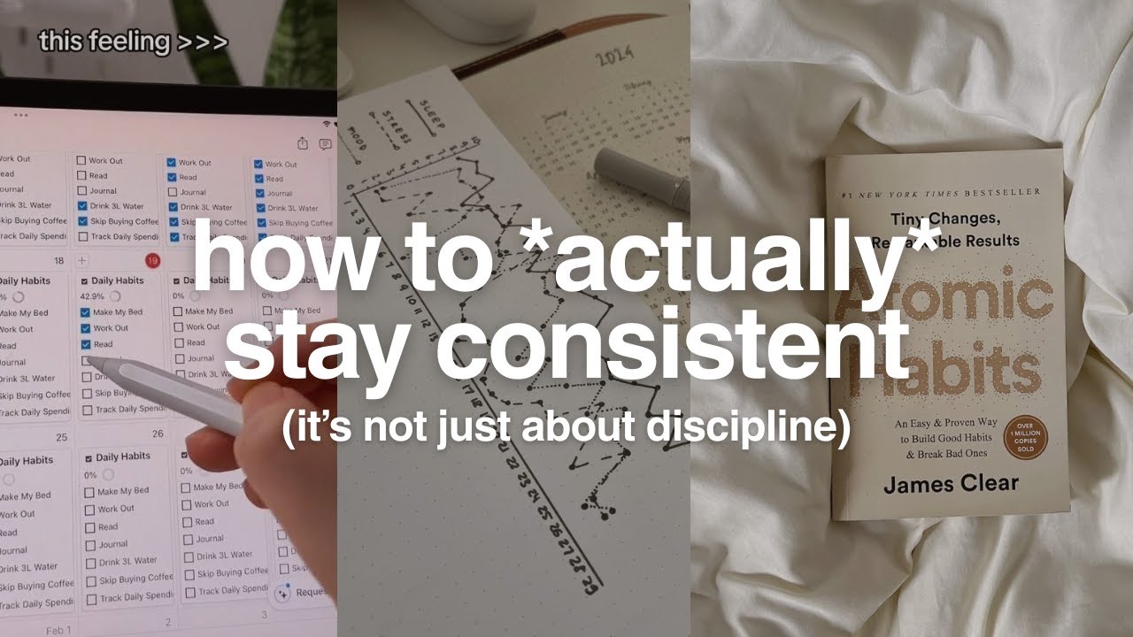 how to build habits to live the life you want (in 4 steps) ˚⟡˖