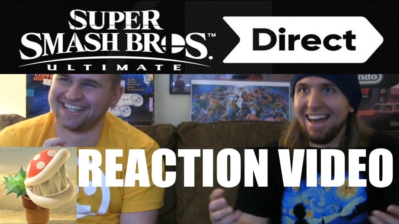 Smash Ultimate Direct 11/1 - PapaGenos Reaction Video
