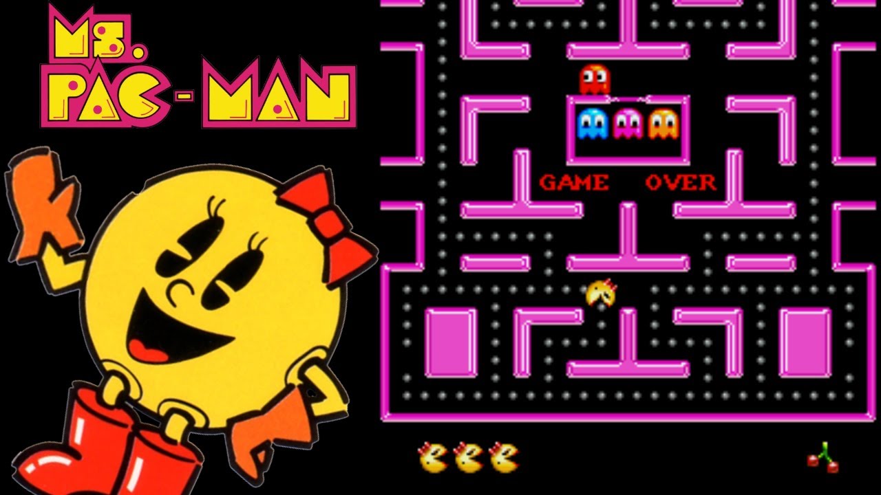 Ms  Pac Man on SNES – The 16 Bit Maze Classic!