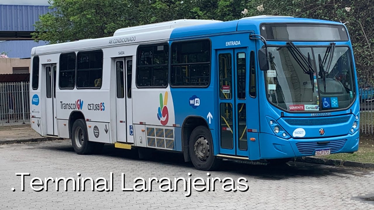 MOVIMENTAÇÃO de ÔNIBUS no Terminal Laranjeiras em Serra - ES #32
