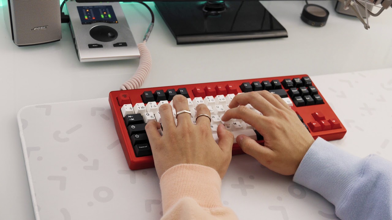 Verne with lubed Black Gateron Inks Typing Sounds ASMR