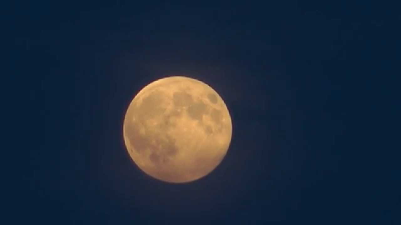 Vollmond am 14.8.2014 - Wien Penzing