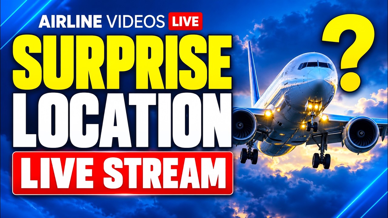 🔴LIVE SURPRISE LOCATION AIRPORT ACTION! (October 21st, 2026)