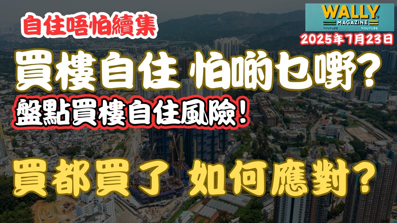 買樓自住真係唔怕？｜盤點買樓自住風險，逐個拆解｜若買都買了，如果拆解應對？