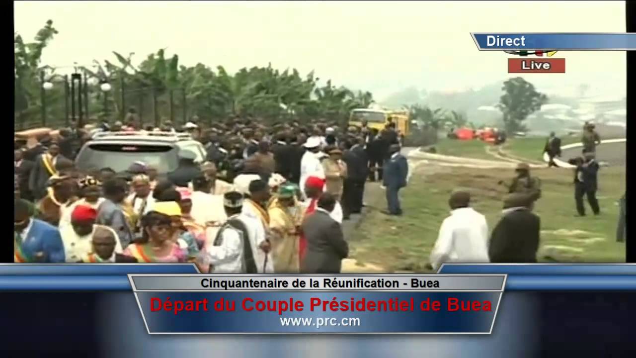 Départ du Couple Présidentiel de Buea/ Departure of Presidential Couple - Buea