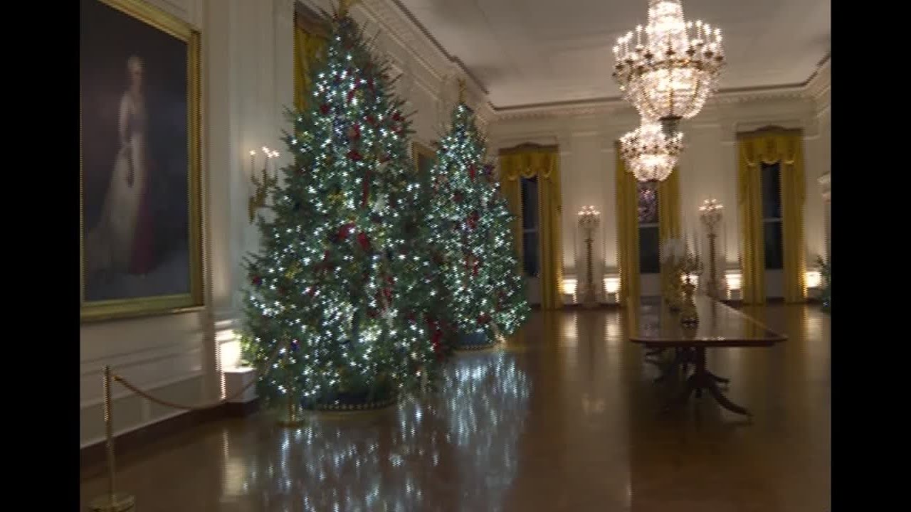 White House shows off 2025 Christmas decorations