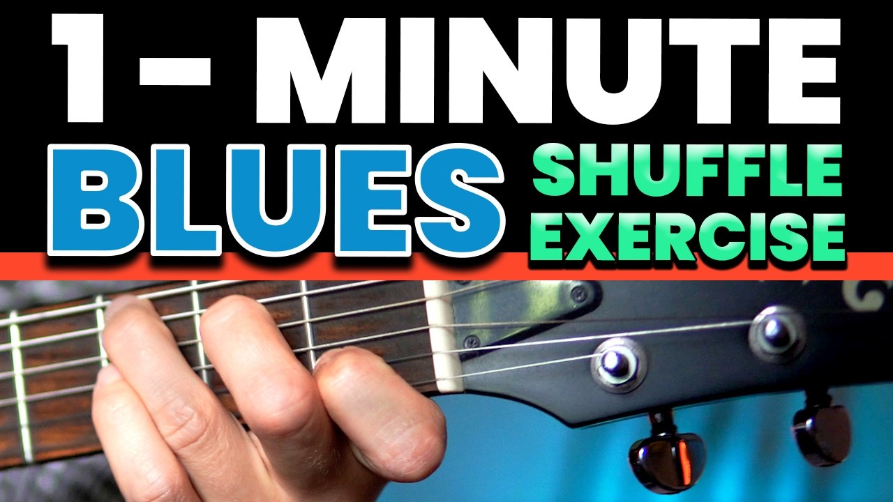 The 1-Minute Game-Changing BLUES SHUFFLE Workout 🎸
