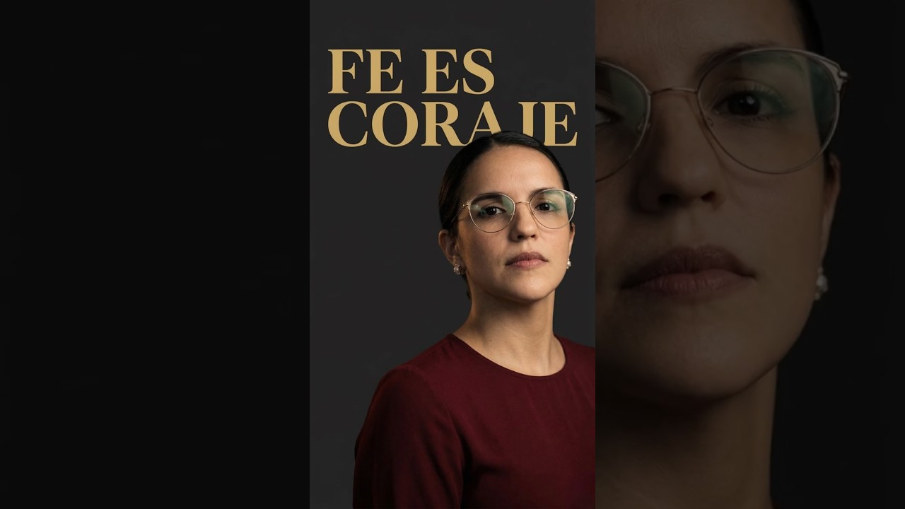 Fe no es pasividad, es coraje #reflexion