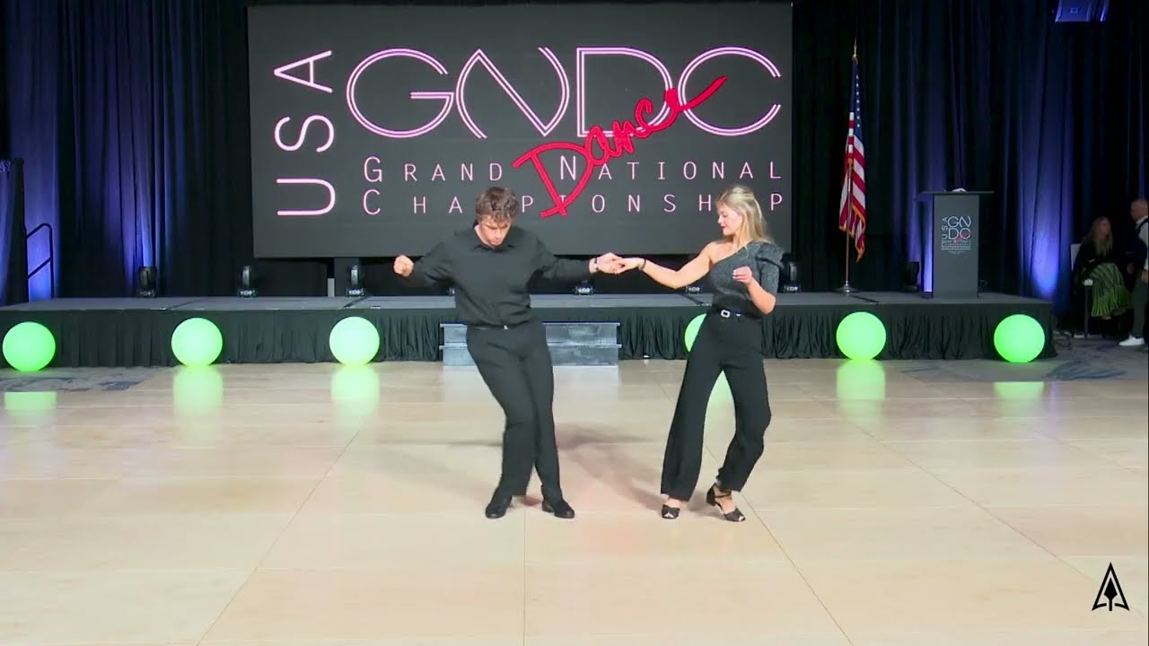 Tucker Brown and Gracie Pandure - 2025 USA Grand Nationals Jr Shag