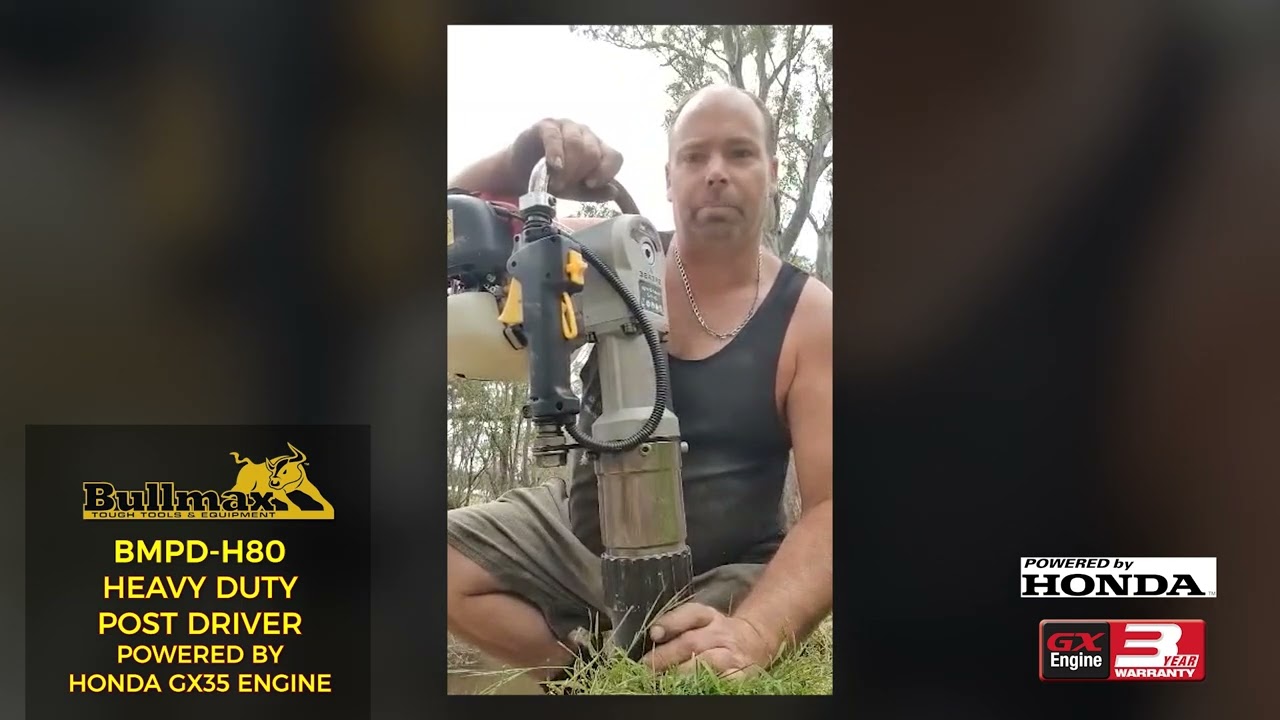 Bullmax Heavy Duty Post Driver