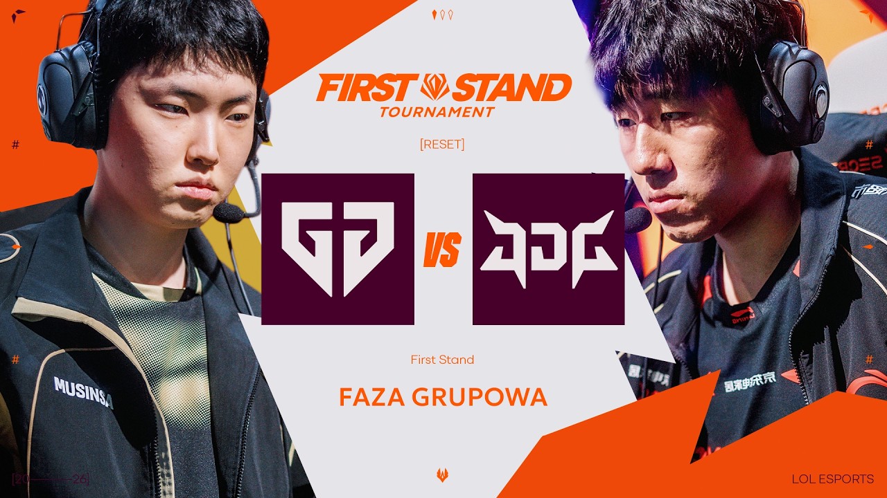 CHOVY vs GALA - GENG vs JD GAMING - FIRST STAND 2026