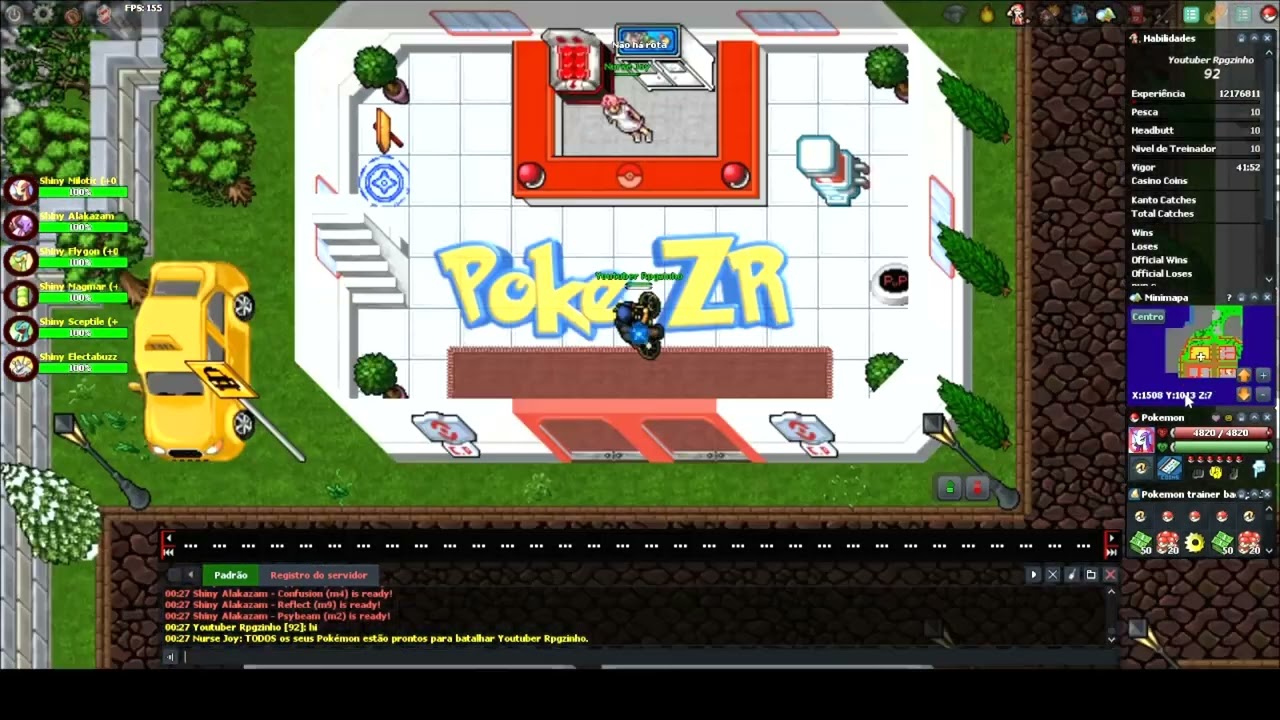 O MAIS NOVO POKETIBIA BASE OTPOKEMON, BASE SHINY.TEM MOBILE!!