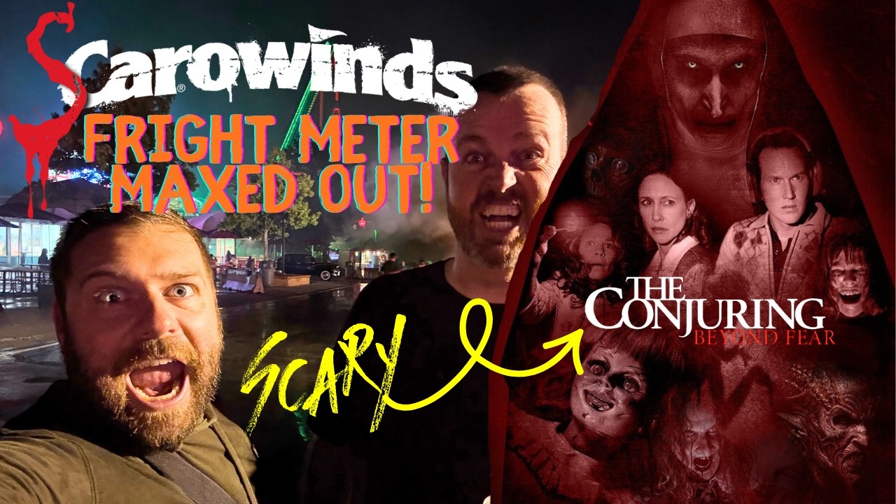 Scary night! The Conjuring Beyond Fear + All 6 Houses Ranked at Scarowinds
