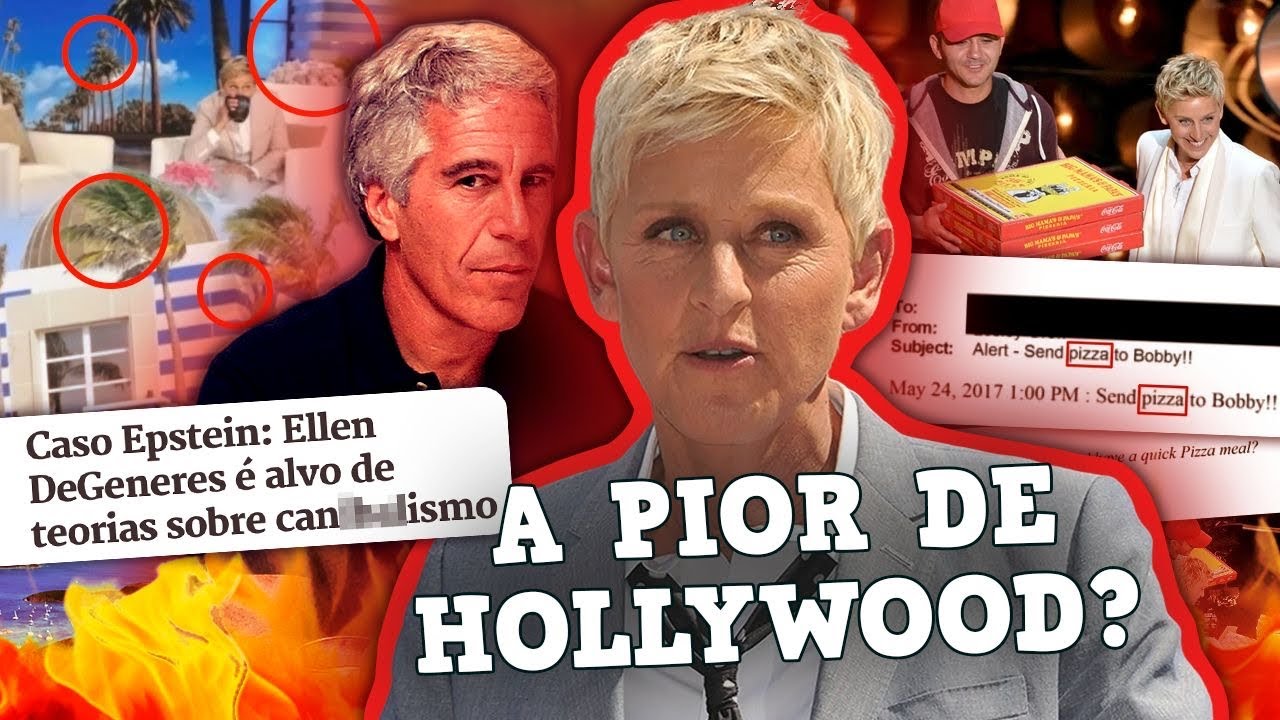 A QUEDA DE ELLEN DEGENERES: ELA TEM LIGAÇÃO NO CASO ESPTEIN?