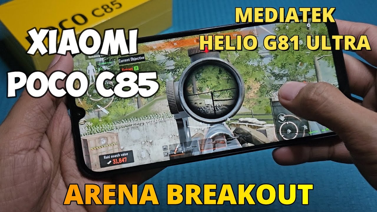 Arena Breakout in Xiaomi POCO C85