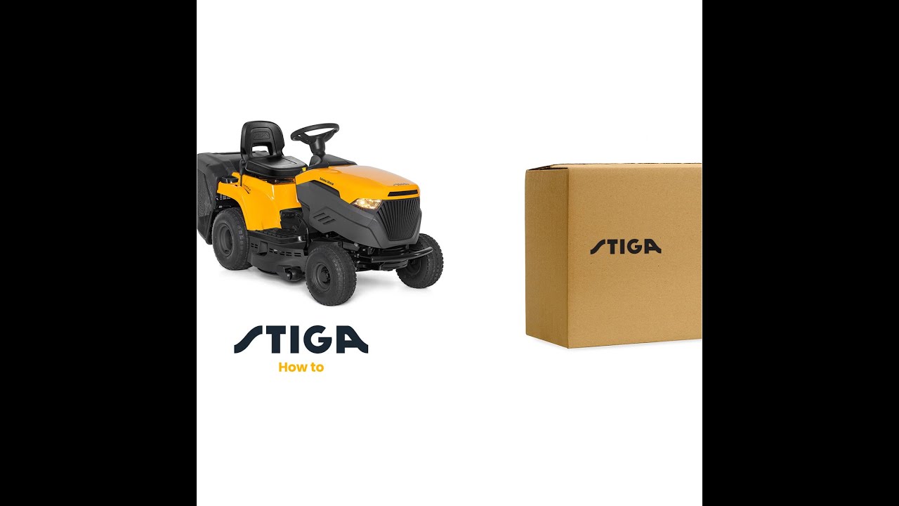 Traktor ogrodowy STIGA Estate 384 M - unboxing