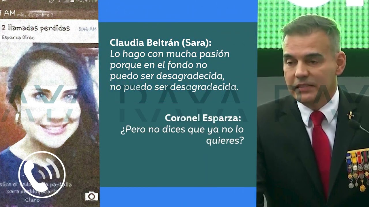 Audio 5 del acoso sexual del coronel Esparza