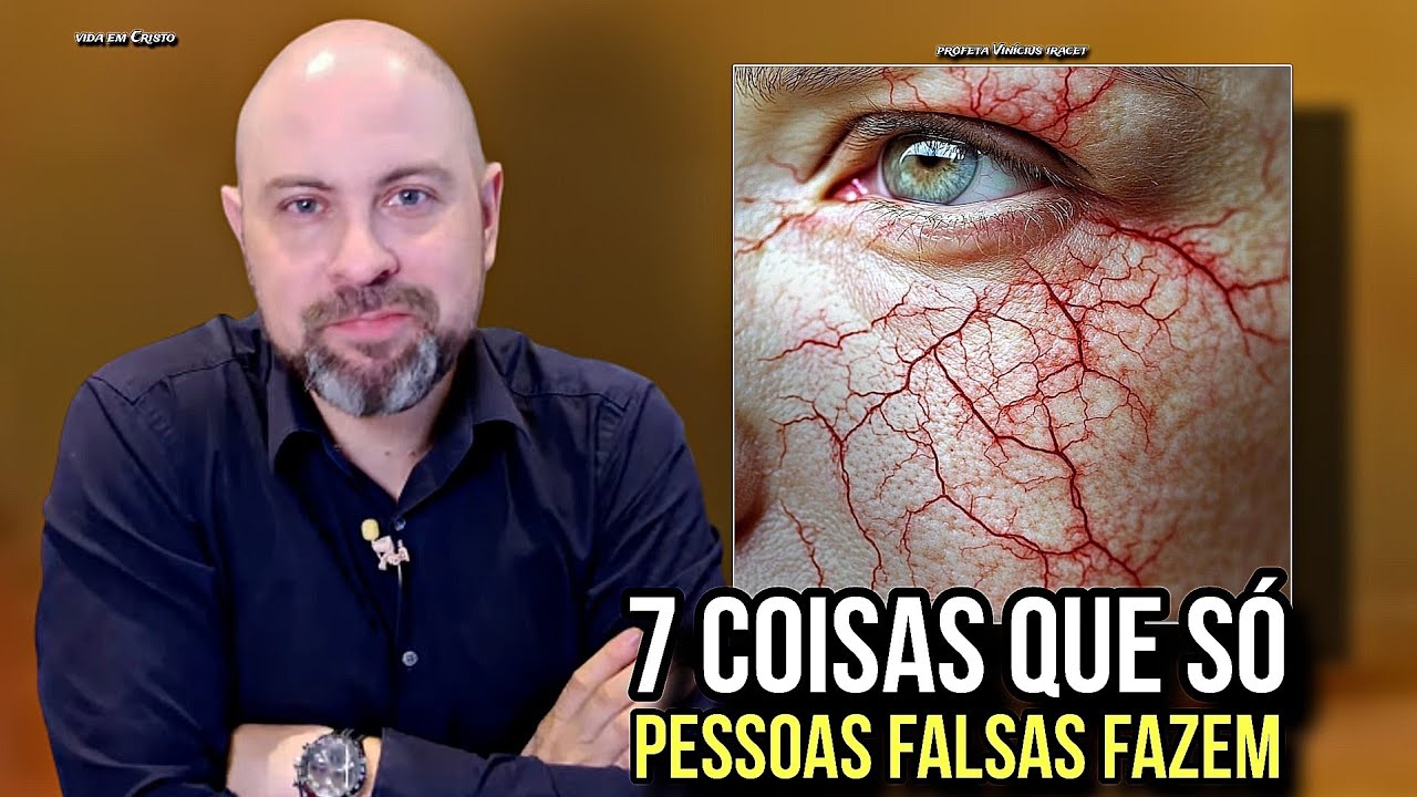 7 COISAS QUE SÓ PESSOAS FALSAS FAZEM! - PROFETA VINÍCIUS IRACET 