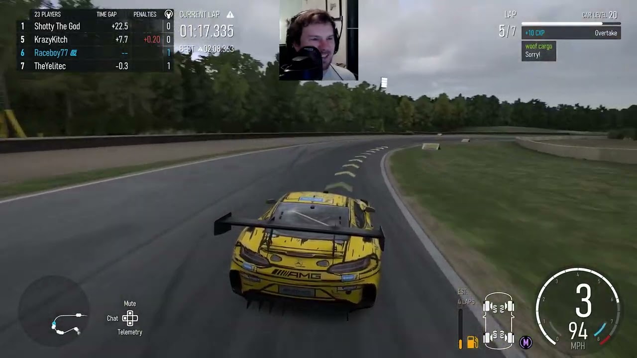 GT Multiplayer Merc at Road America! Brutal Start, Recovery Drive (Forza Motorsport)