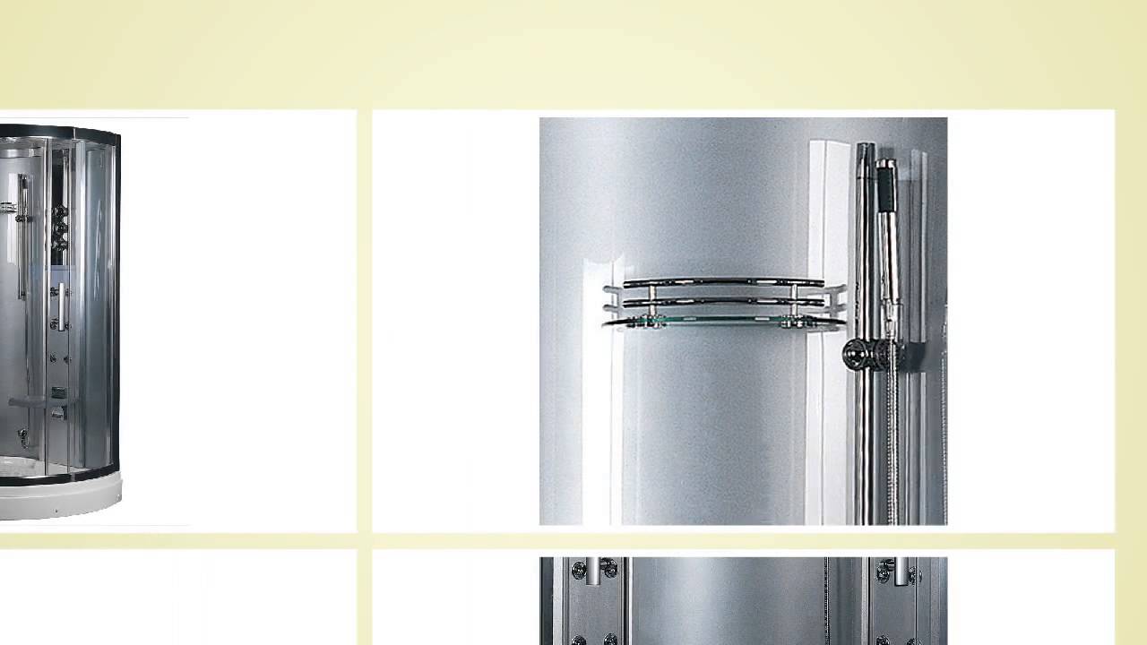 Steam Sauna Enclosure - Ariel Bath Platinum Neo-Angle Door  Steam Shower DZ931F3