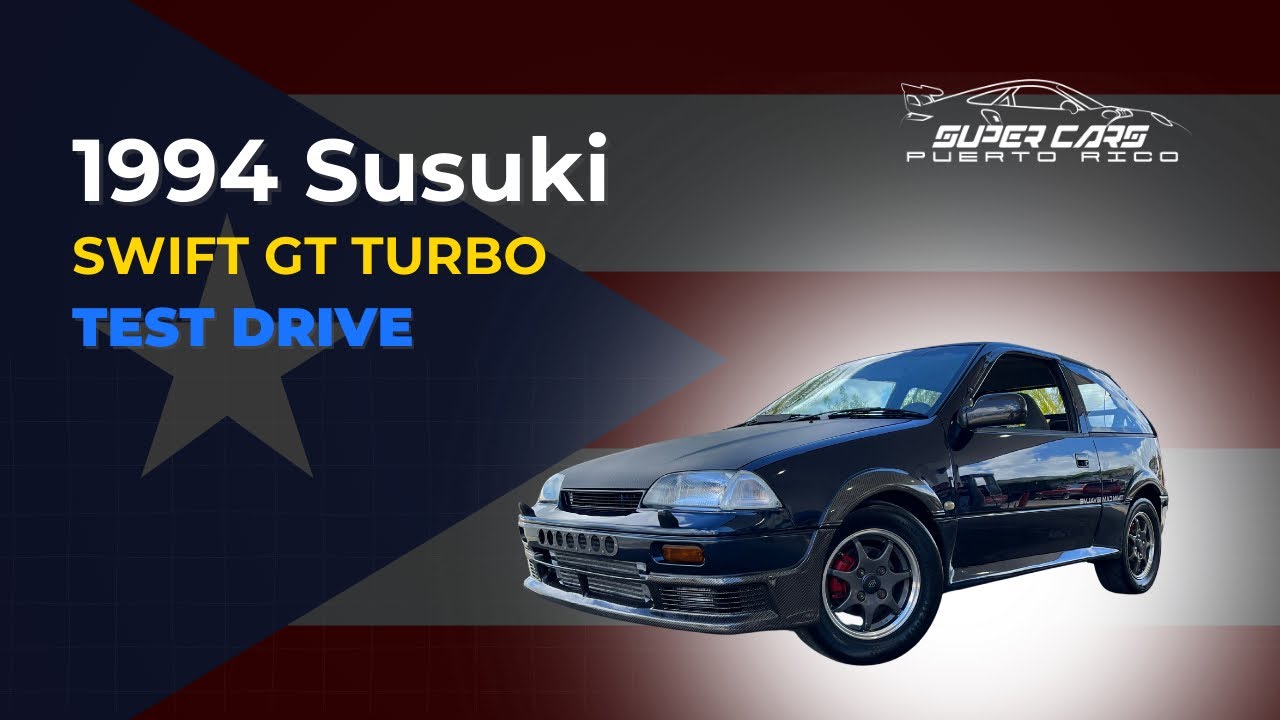 1994 Susuki Swift Turbo 1.3L Twin Cam - TEST DRIVE - Review Boricua