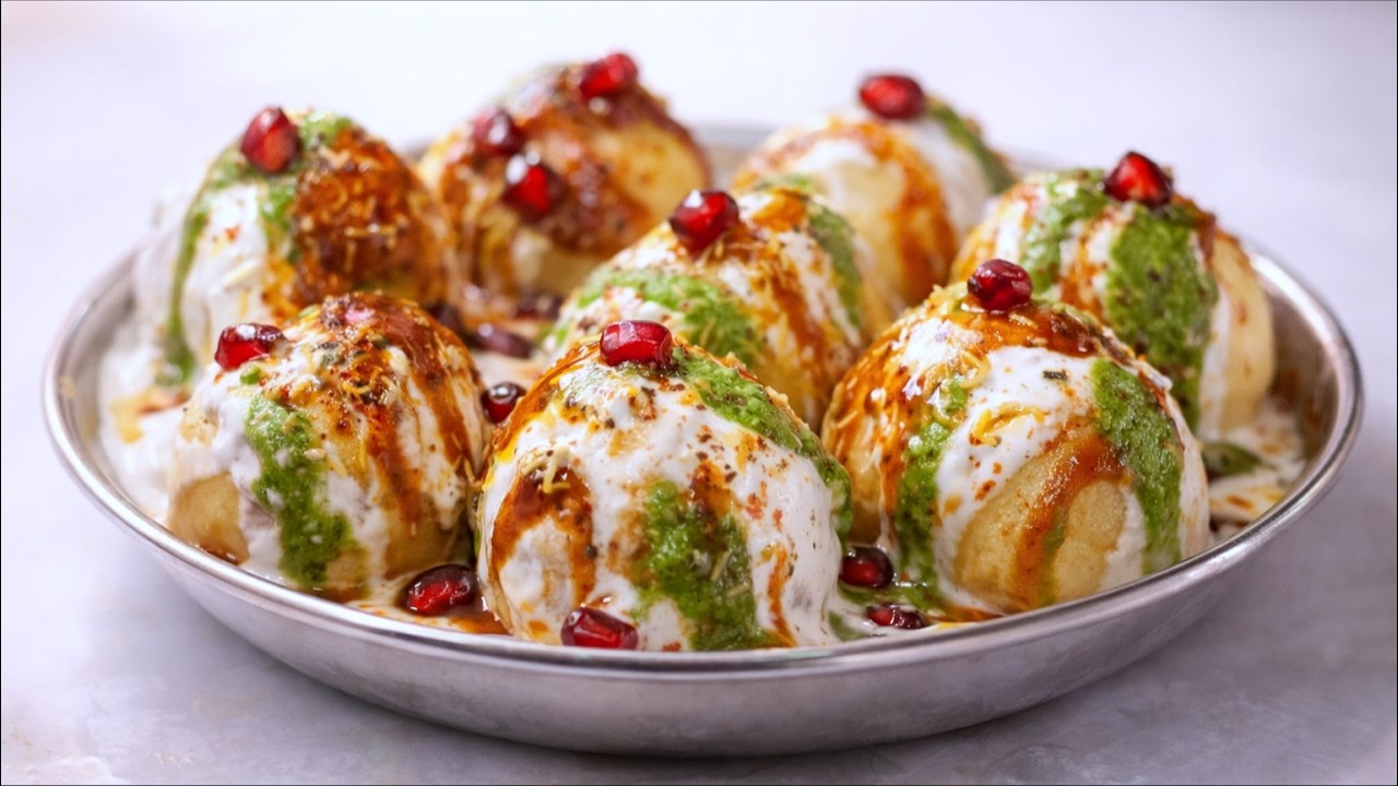 Street Style दही वड़ा रेसिपी - 2 तरह की चाट वाली चटनियां के साथ Dahi Bhalla Recipe | Ramadan Special