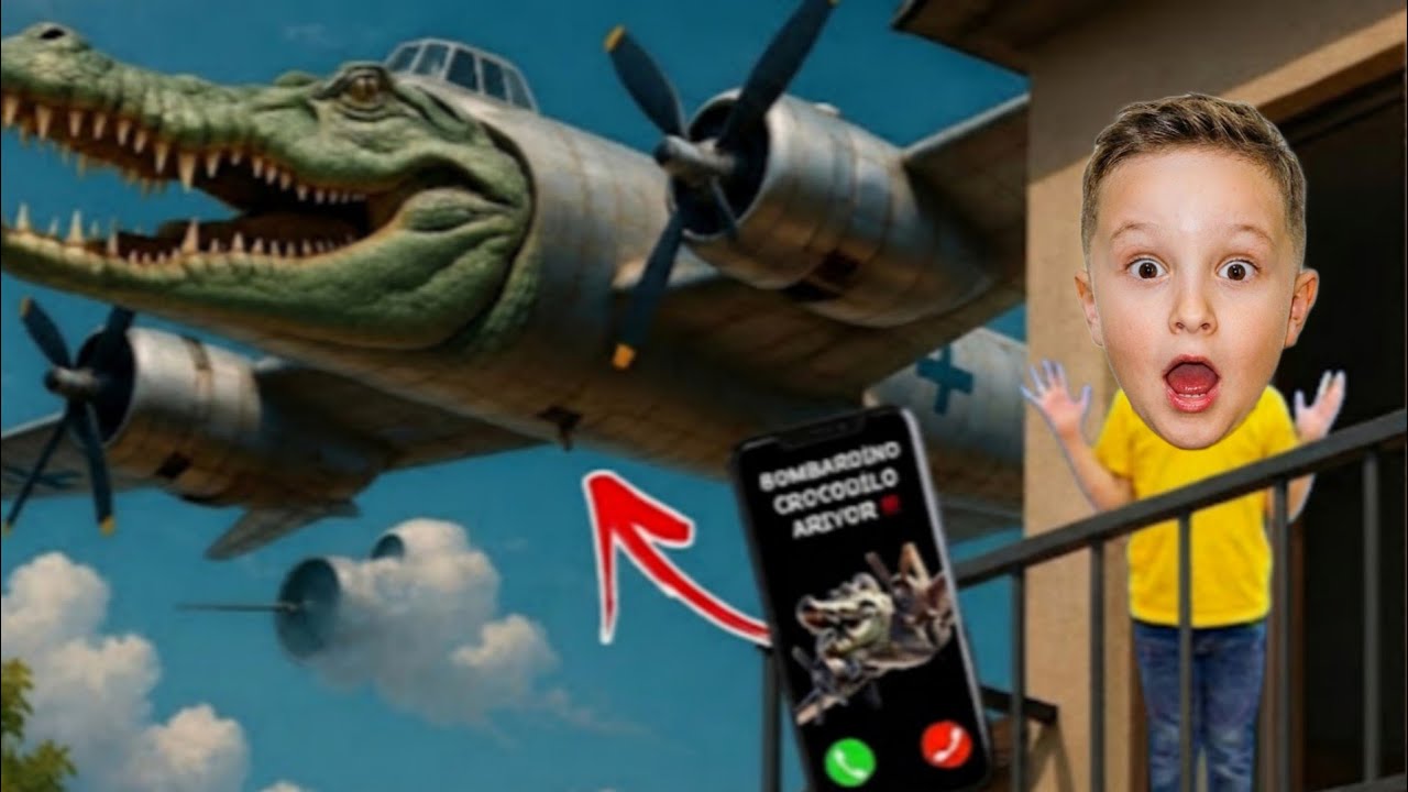 KUZEY ALP BOMBARDİNO CROCODİLO ÇOK KIZGIN EVİMİZİ BOMBALADI !! SAKLANDIK