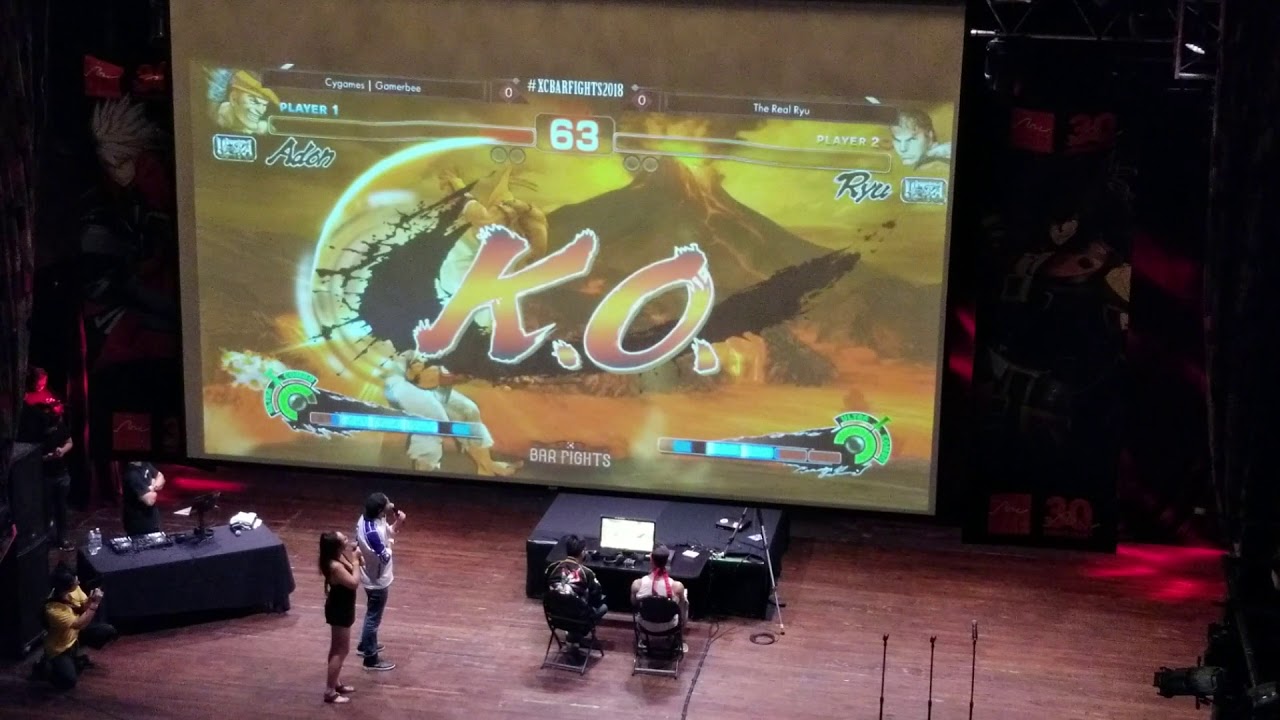 Gamerbee vs The Real Ryu in Sf4 - ADON RETURNS