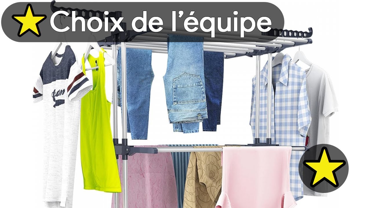 🏆 TOP 3 MEILLEUR ETENDOIR A LINGE PLIABLE 2025