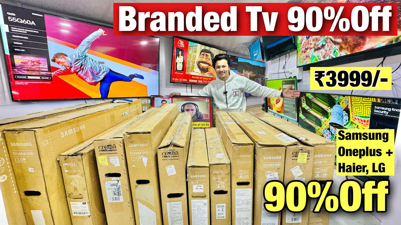 Samsung, LG Mi TV upto 80% OFF Only ₹3499/-Branded LED TV Warehouse in Delhi Samsung Neo Qled Tv