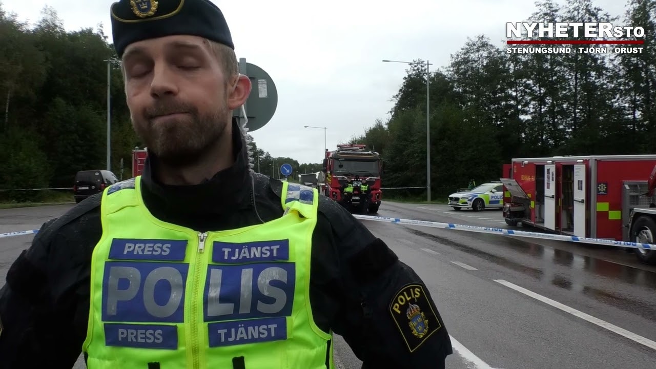 2023-09-23 Polisen efter ras/skred på E6