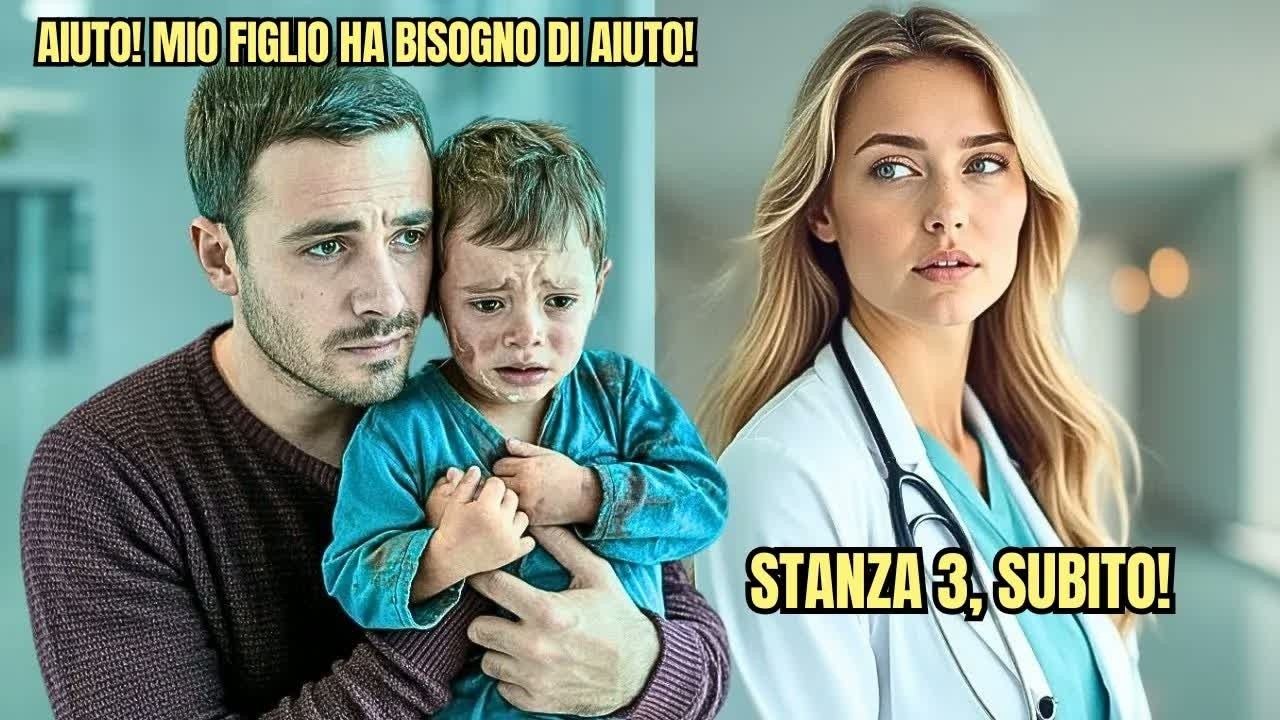Padre single porta figlio malato all’ospedale — è scioccato quando vede chi è il dottore