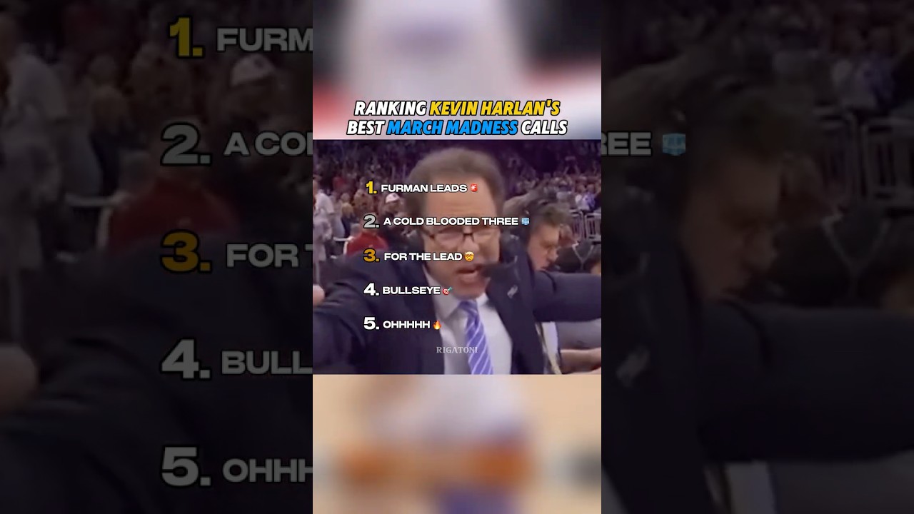 Ranking Kevin Harlan's Best March Madness Calls #ranking #foryou #collegebasketball #funny