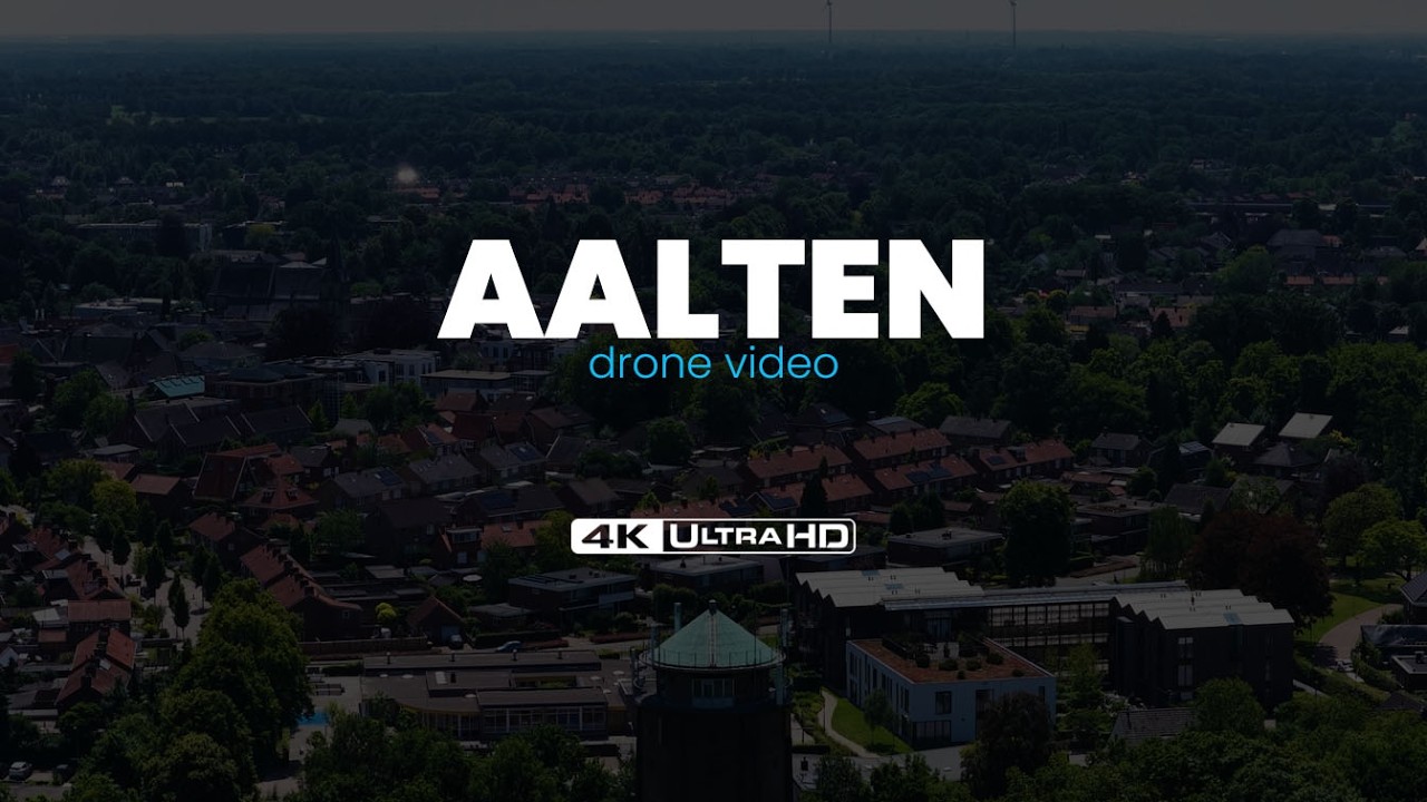 ➡️ Aalten | 4K Drone video (2025)