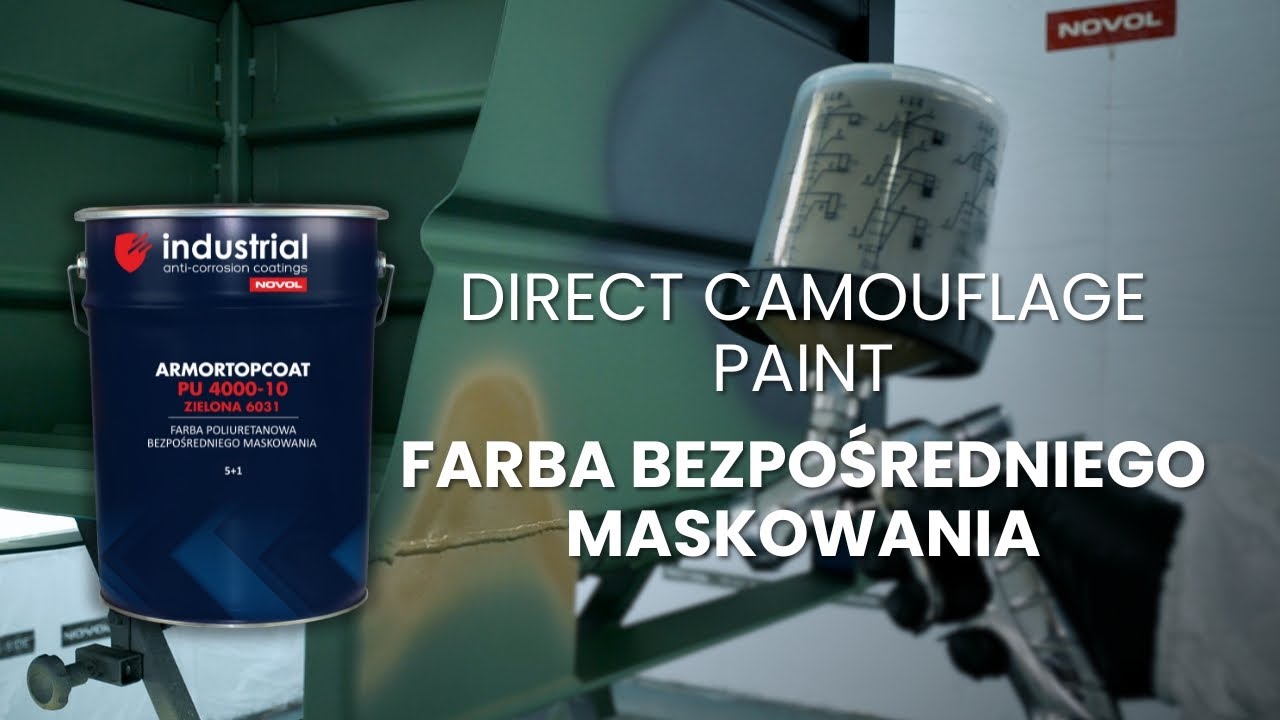 Farba bezpośredniego maskowania NOVOL Industrial / ARMORTOPCOAT PU 4000-10